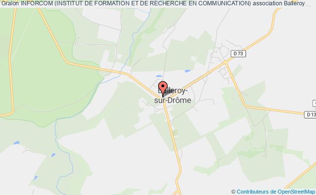 plan association Inforcom (institut De Formation Et De Recherche En Communication) Balleroy-sur-Drôme