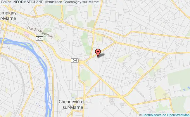 plan association Informaticland Champigny-sur-Marne