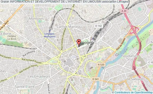 plan association Information Et Developpement De L'internet En Limousin Limoges