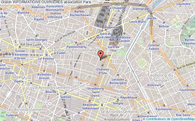 plan association Informations Ouvrieres Paris