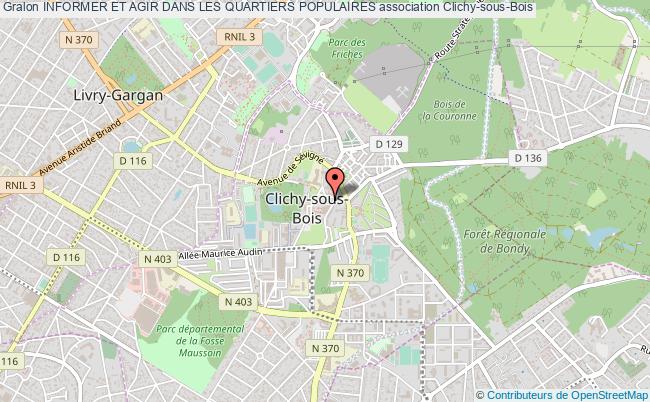 plan association Informer Et Agir Dans Les Quartiers Populaires Clichy-sous-Bois