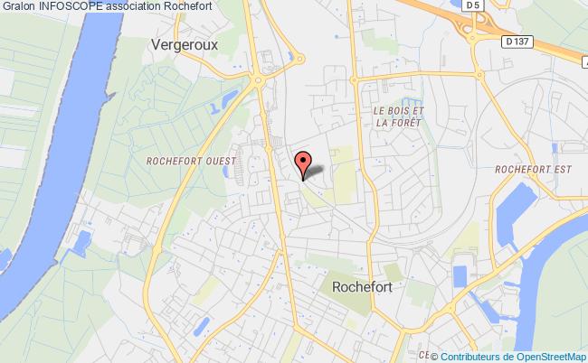 plan association Infoscope Rochefort