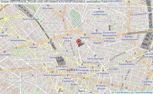 plan association Infotrack_pour Une Information Responsable Paris