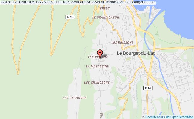 plan association Ingenieurs Sans Frontieres Savoie Isf Savoie Le    Bourget-du-Lac