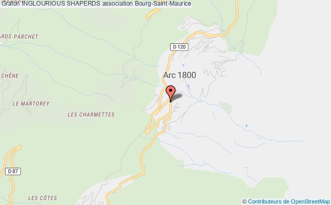 plan association Inglourious Shaperds Bourg-Saint-Maurice