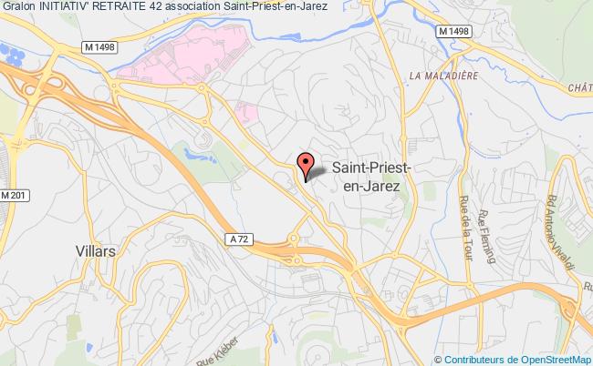 plan association Initiativ' Retraite 42 Saint-Priest-en-Jarez