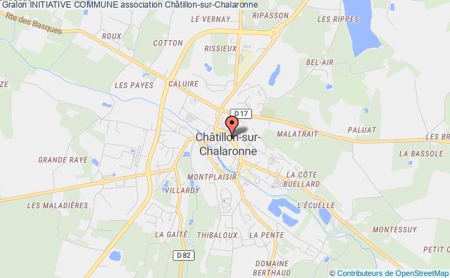 plan association Initiative Commune Châtillon-sur-Chalaronne