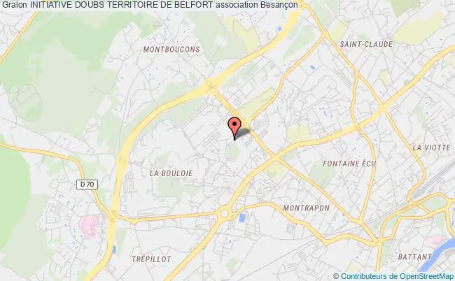 plan association Initiative Doubs Territoire De Belfort Besançon
