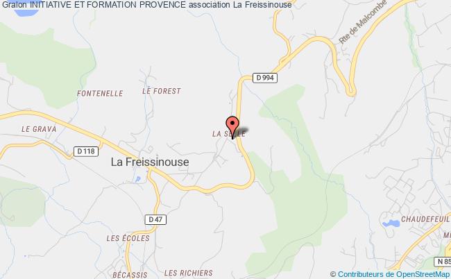 plan association Initiative Et Formation Provence Freissinouse