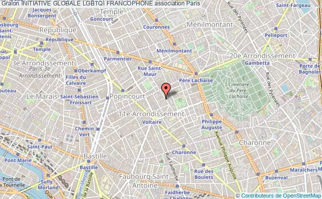 plan association Initiative Globale Lgbtqi Francophone Paris