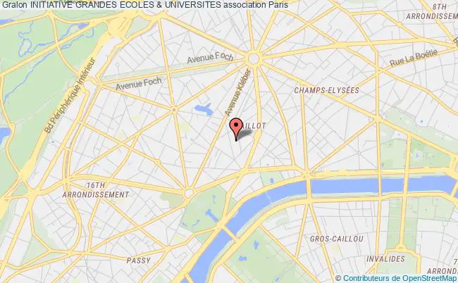 plan association Initiative Grandes Ecoles & Universites Paris