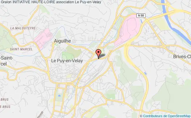 plan association Initiative Haute-loire Puy-en-Velay