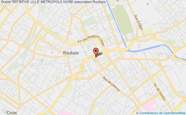 plan association Initiative Lille Metropole Nord Roubaix