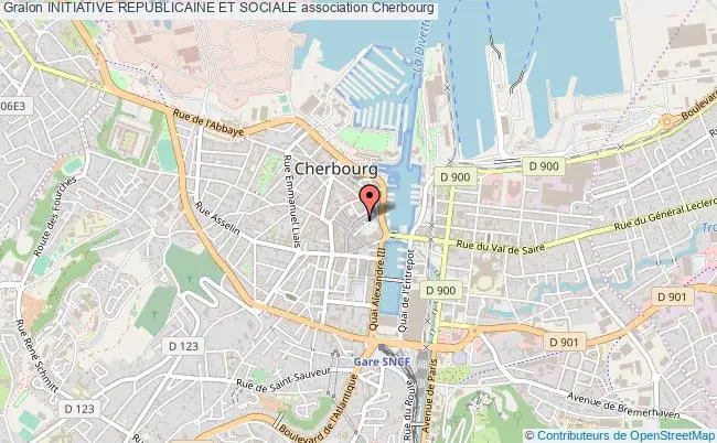 plan association Initiative Republicaine Et Sociale Cherbourg-Octeville