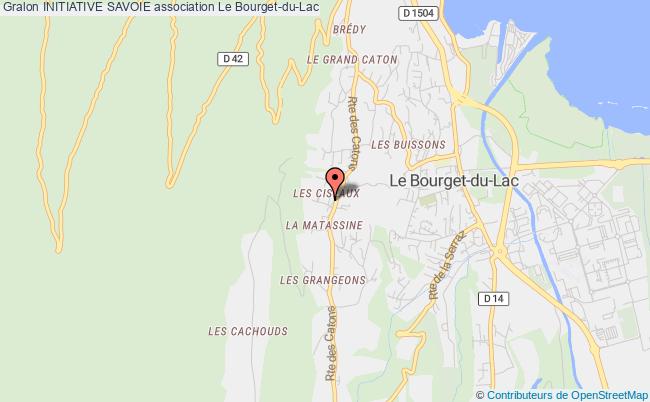 plan association Initiative Savoie Le Bourget-du-Lac