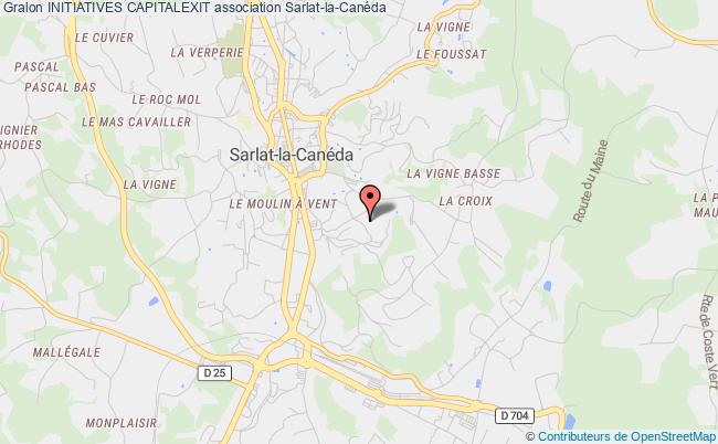 plan association Initiatives Capitalexit Sarlat-la-Canéda
