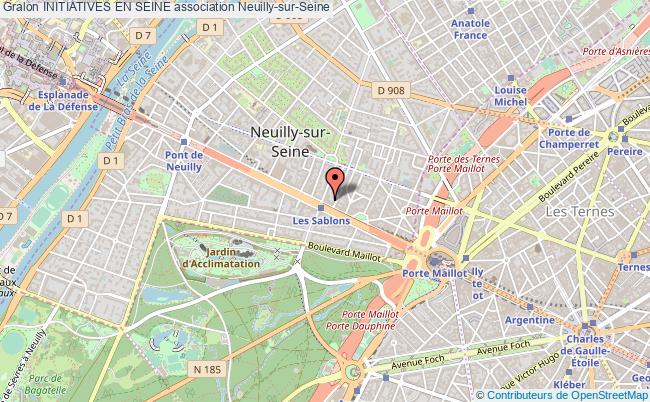 plan association Initiatives En Seine Neuilly-sur-Seine