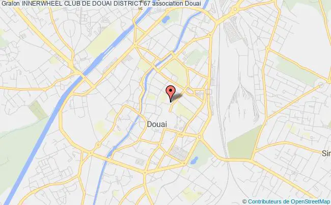 plan association Innerwheel Club De Douai District 67 Douai