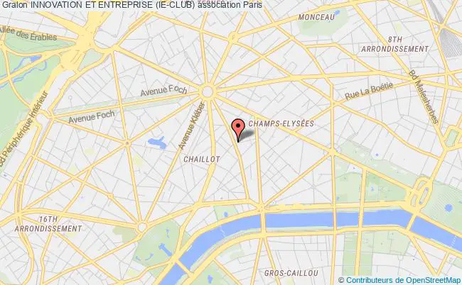 plan association Innovation Et Entreprise (ie-club) Paris