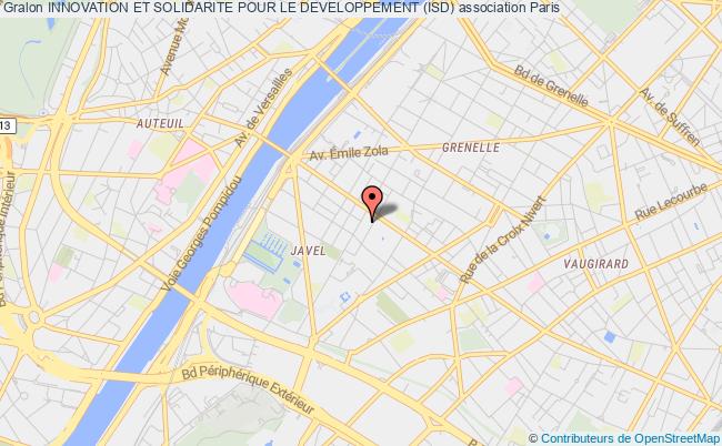 plan association Innovation Et Solidarite Pour Le Developpement (isd) Paris