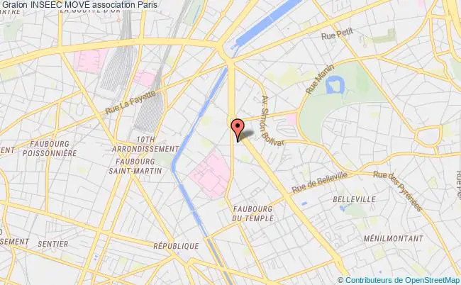plan association Inseec Move Paris