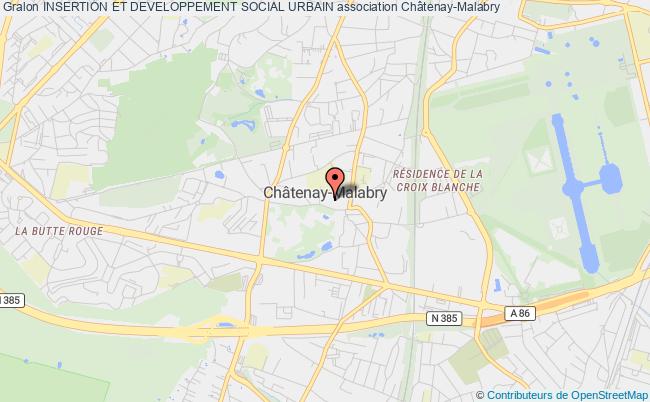 plan association Insertion Et Developpement Social Urbain Châtenay-Malabry