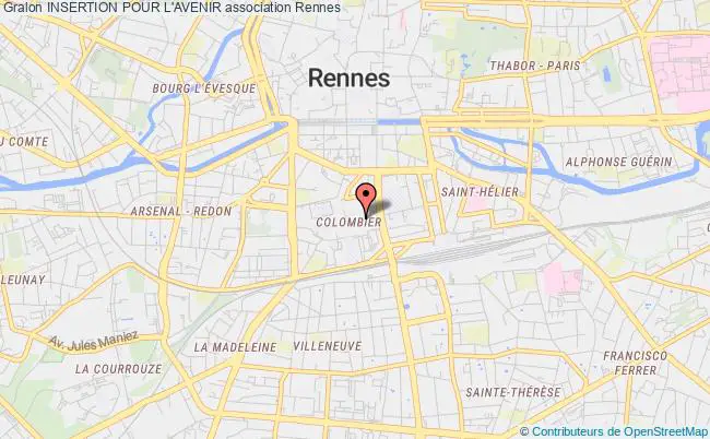 plan association Insertion Pour L'avenir Rennes