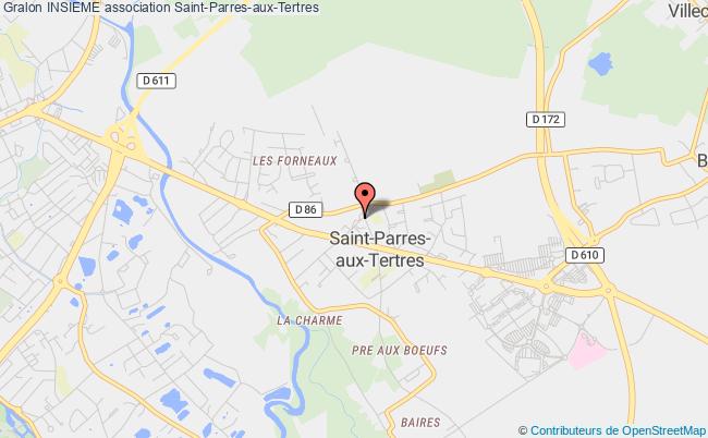 plan association Insieme Saint-Parres-aux-Tertres