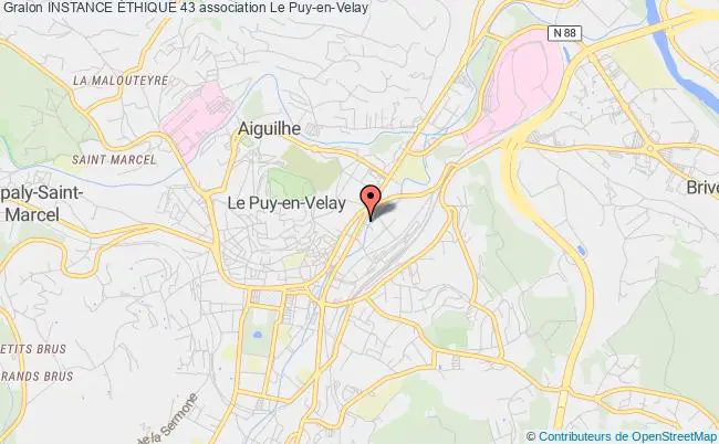 plan association Instance Éthique 43 Puy-en-Velay