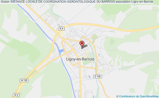 plan association Instance Locale De Coordination Gerontologique Du Barrois Ligny-en-Barrois