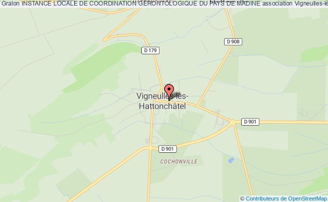 plan association Instance Locale De Coordination Gerontologique Du Pays De Madine Vigneulles-lès-Hattonchâtel