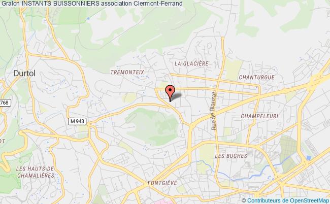 plan association Instants Buissonniers Clermont-Ferrand