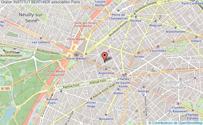 plan association Institut Berthier Paris