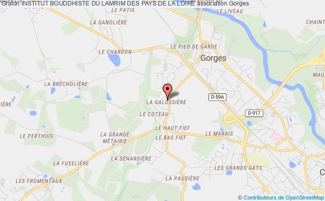 plan association Institut Bouddhiste Du Lamrim Des Pays De La Loire Gorges
