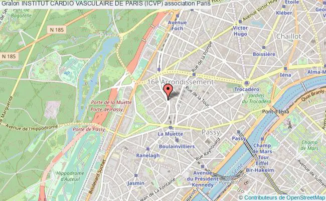 plan association Institut Cardio Vasculaire De Paris (icvp) Paris