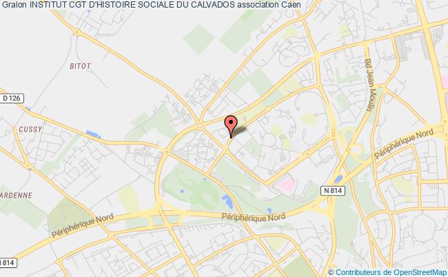plan association Institut Cgt D'histoire Sociale Du Calvados Caen