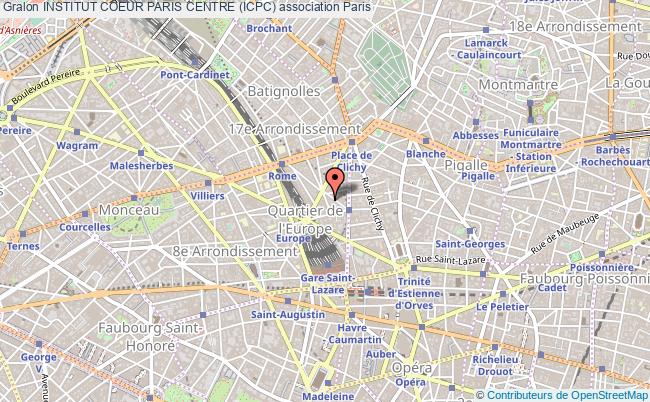 plan association Institut Coeur Paris Centre (icpc) Paris