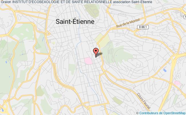 plan association Institut D'Écosexologie Et De SantÉ Relationnelle Saint-Étienne