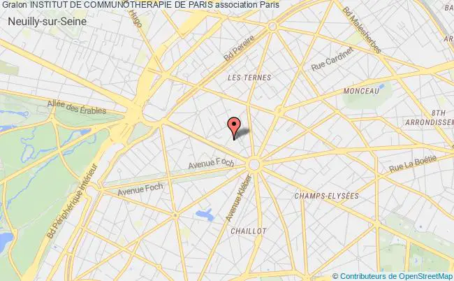 plan association Institut De Communotherapie De Paris Paris