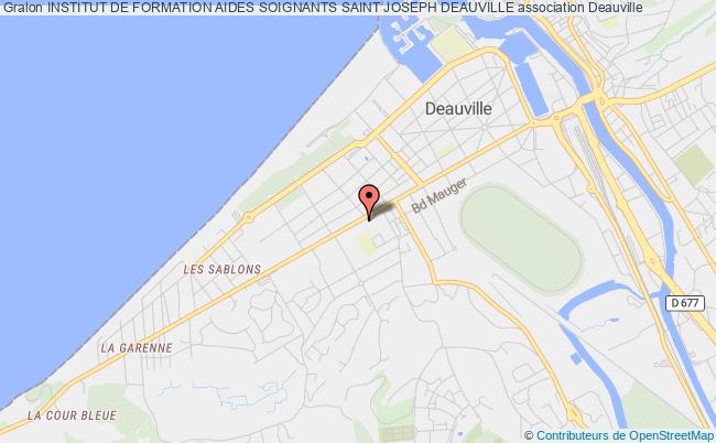plan association Institut De Formation Aides Soignants Saint Joseph Deauville Deauville