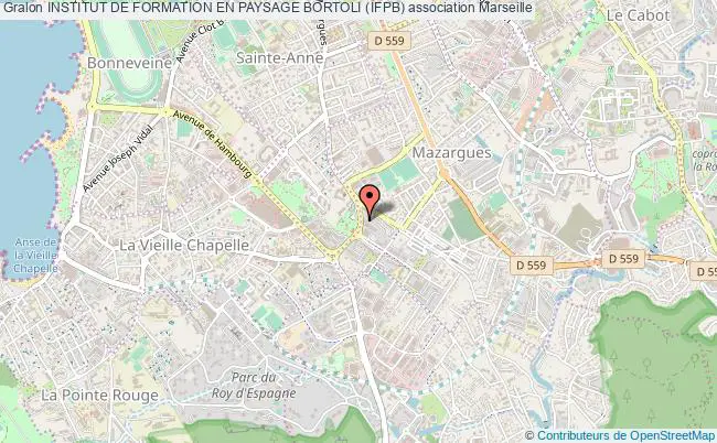 plan association Institut De Formation En Paysage Bortoli (ifpb) Marseille