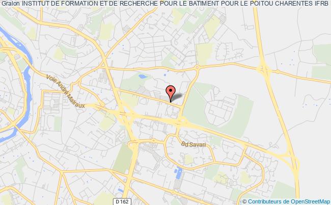 plan association Institut De Formation Et De Recherche Pour Le Batiment Pour Le Poitou Charentes Ifrb Poitou Charentes Poitiers