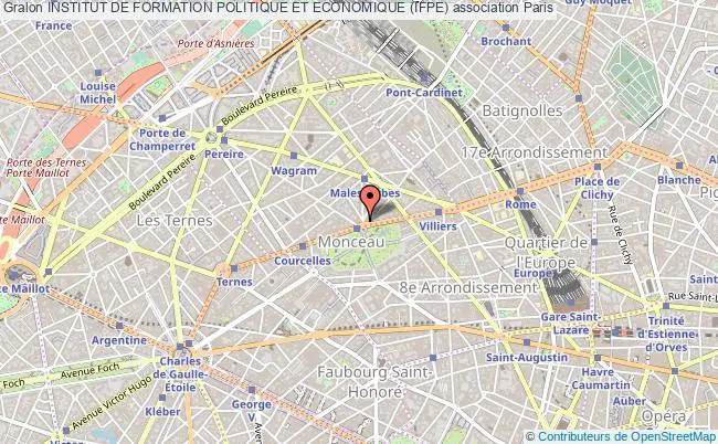 plan association Institut De Formation Politique Et Economique (ifpe) Paris