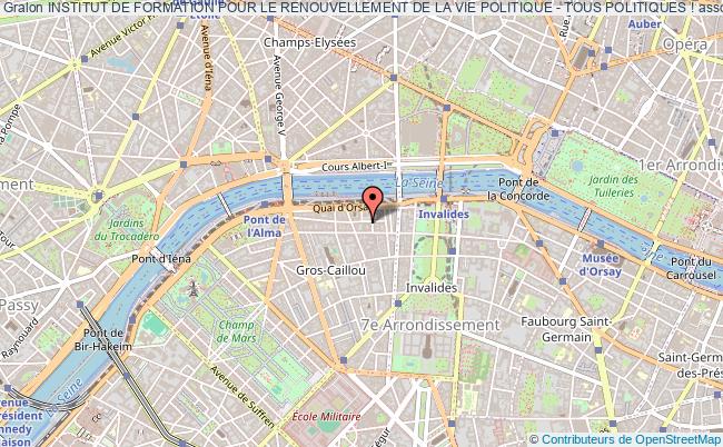 INSTITUT DE FORMATION POUR LE RENOUVELLEMENT DE LA VIE POLITIQUE - TOUS POLITIQUES !