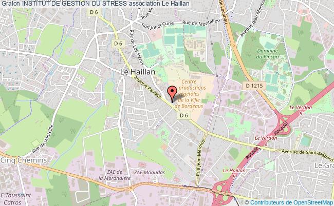 plan association Institut De Gestion Du Stress Le    Haillan