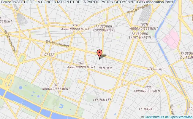 plan association Institut De La Concertation Et De La Participation Citoyenne Icpc Paris