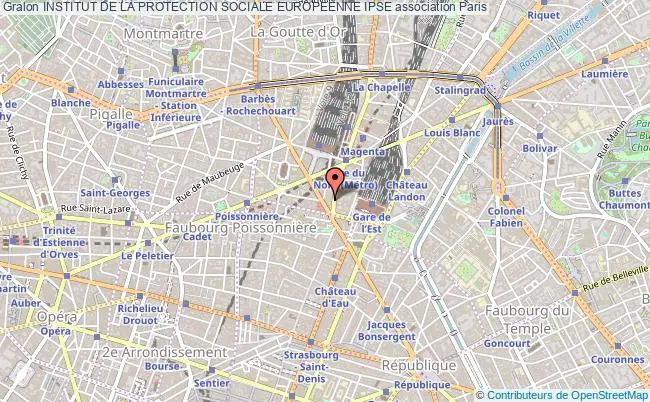 plan association Institut De La Protection Sociale Europeenne Ipse Paris