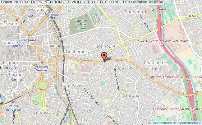 plan association Institut De Prevention Des Violences Et Des Conflits Toulouse