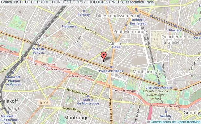 plan association Institut De Promotion Des Ecopsychologies (preps) Paris