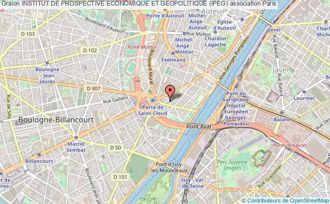 plan association Institut De Prospective Economique Et Geopolitique (ipeg) Paris